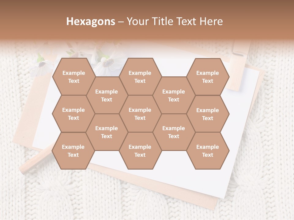 Decoration Cardboard Post PowerPoint Template