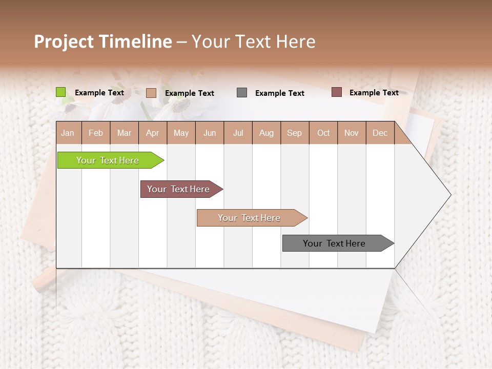 Decoration Cardboard Post PowerPoint Template