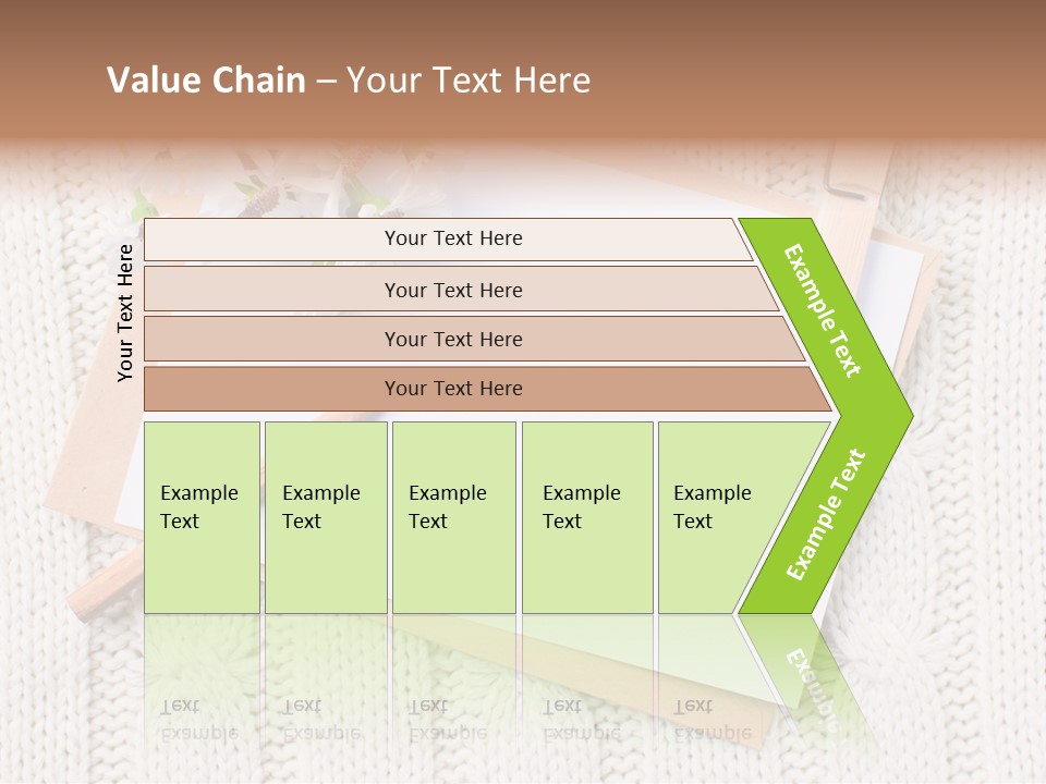 Decoration Cardboard Post PowerPoint Template