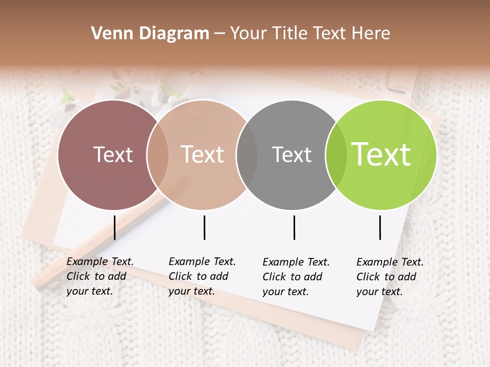 Decoration Cardboard Post PowerPoint Template