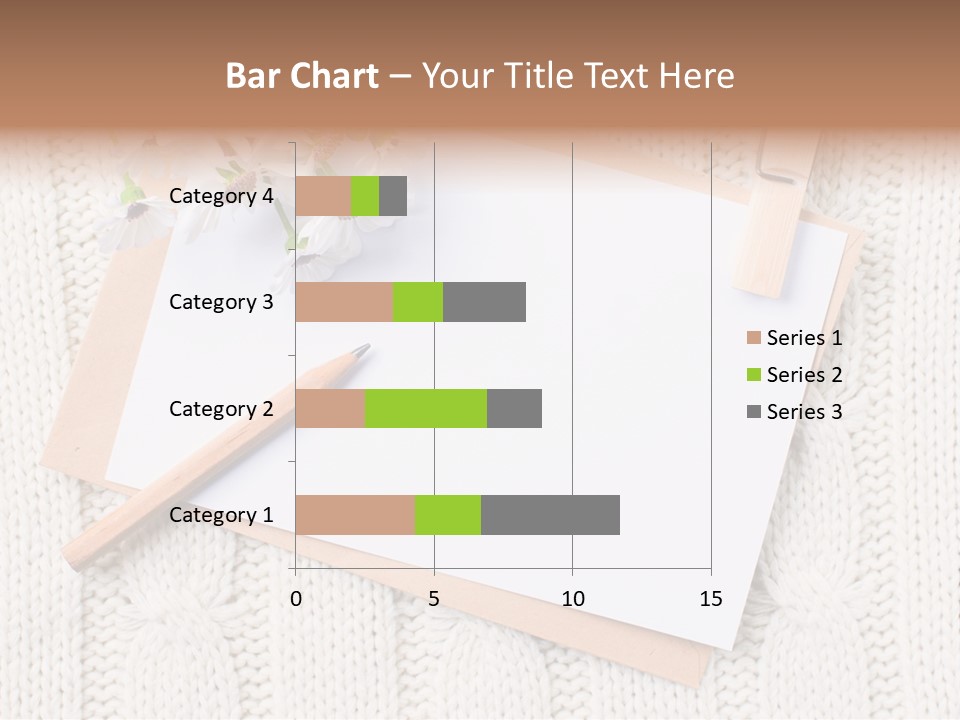 Decoration Cardboard Post PowerPoint Template