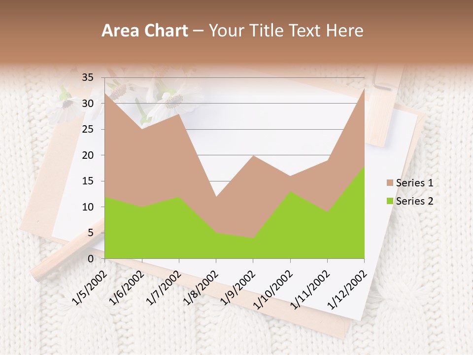 Decoration Cardboard Post PowerPoint Template