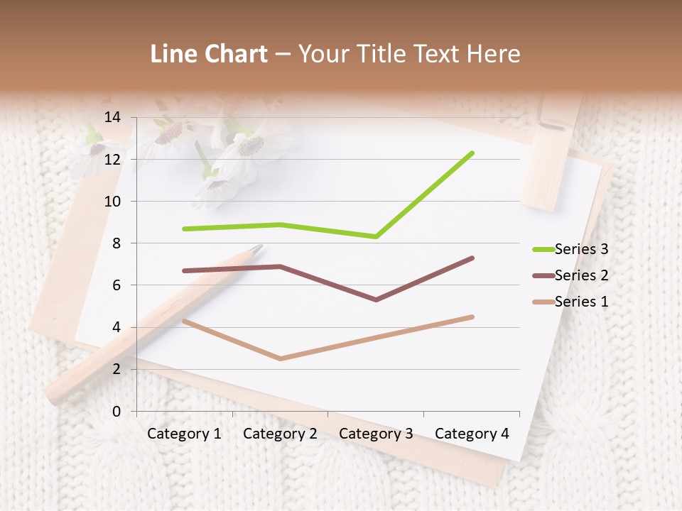 Decoration Cardboard Post PowerPoint Template