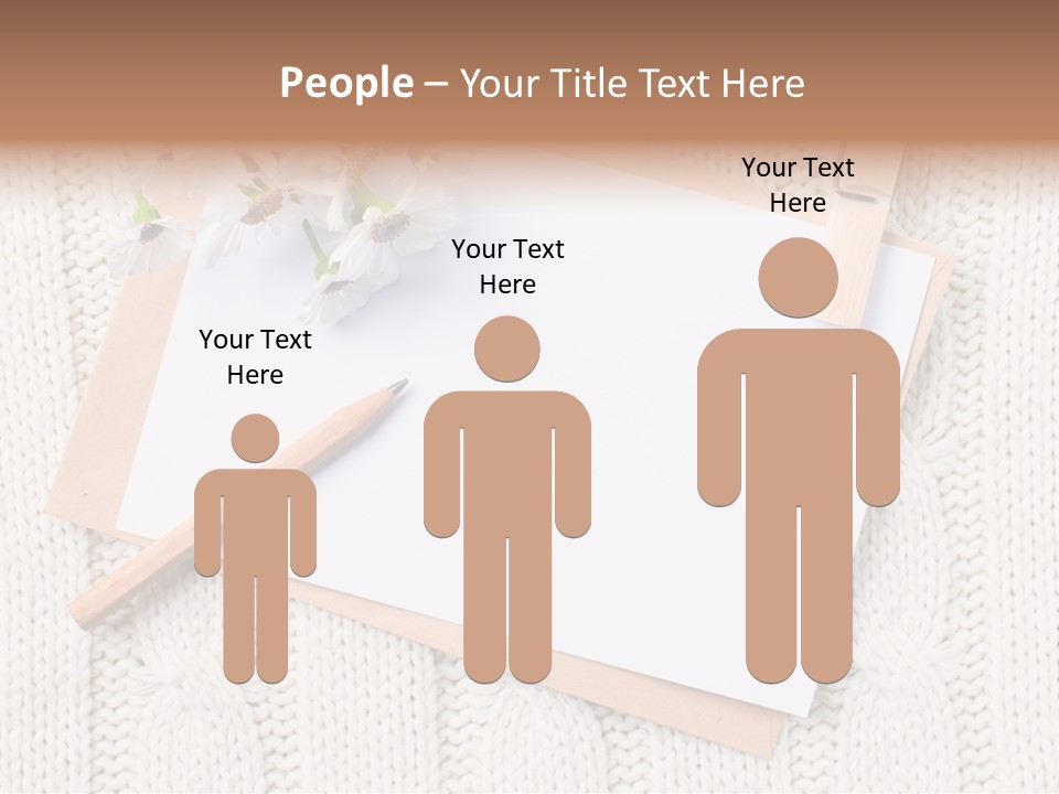 Decoration Cardboard Post PowerPoint Template