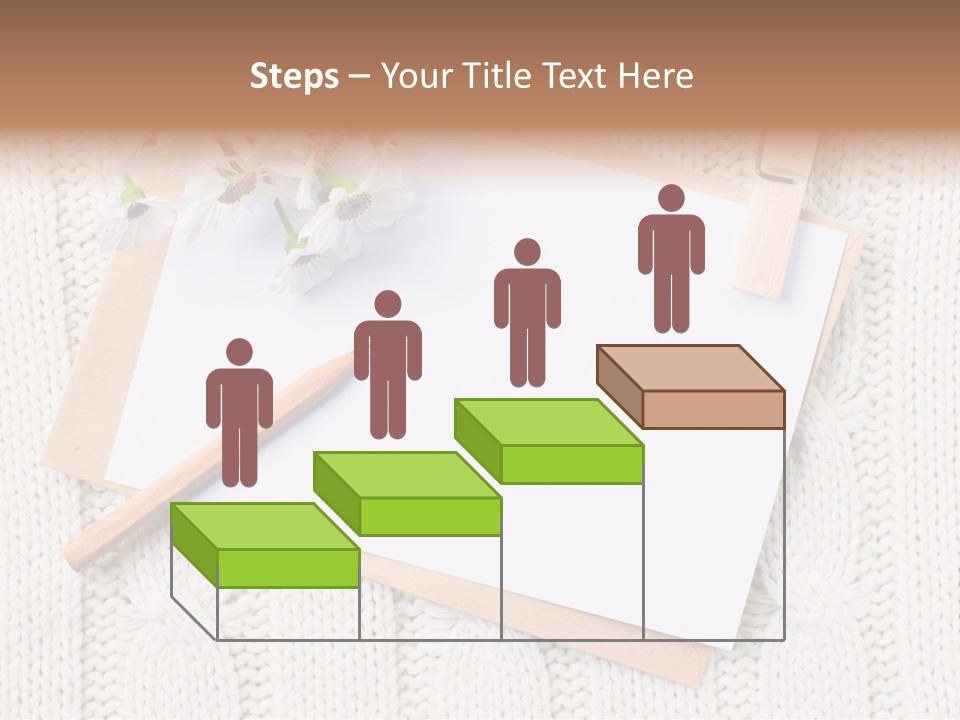 Decoration Cardboard Post PowerPoint Template