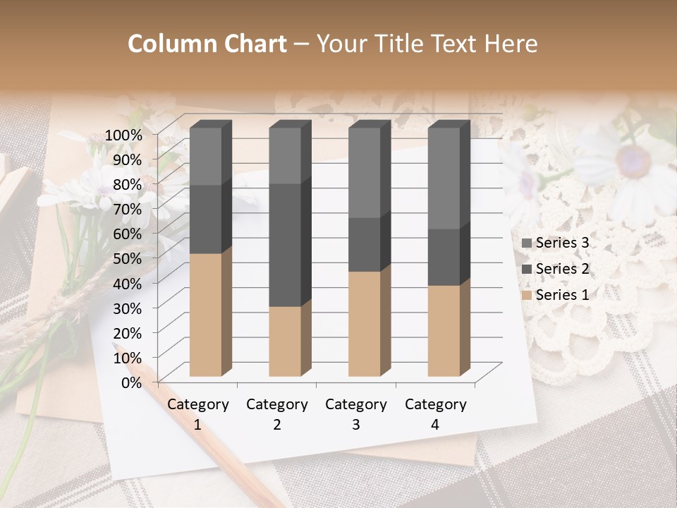 Mail Clothespins Post PowerPoint Template