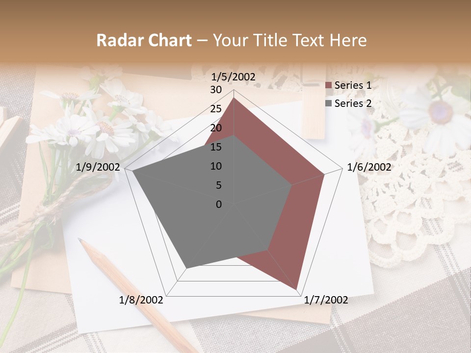 Mail Clothespins Post PowerPoint Template