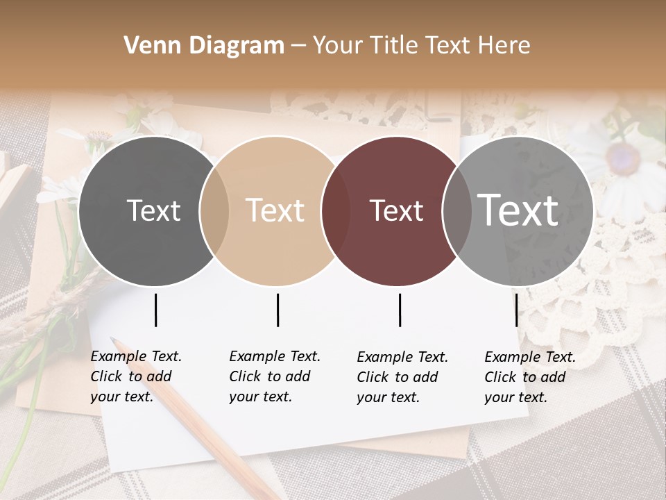 Mail Clothespins Post PowerPoint Template