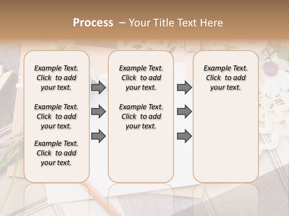 Mail Clothespins Post PowerPoint Template