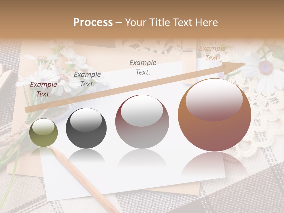 Mail Clothespins Post PowerPoint Template