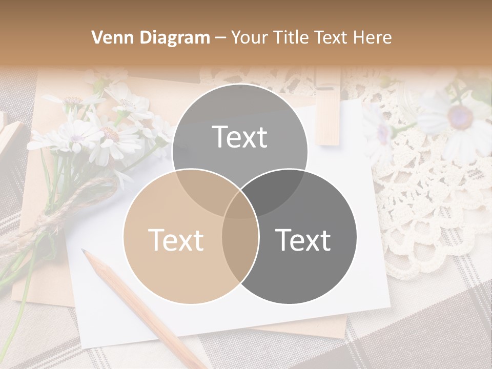 Mail Clothespins Post PowerPoint Template