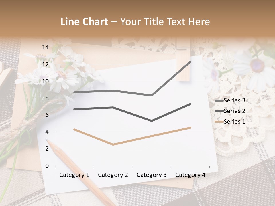 Mail Clothespins Post PowerPoint Template