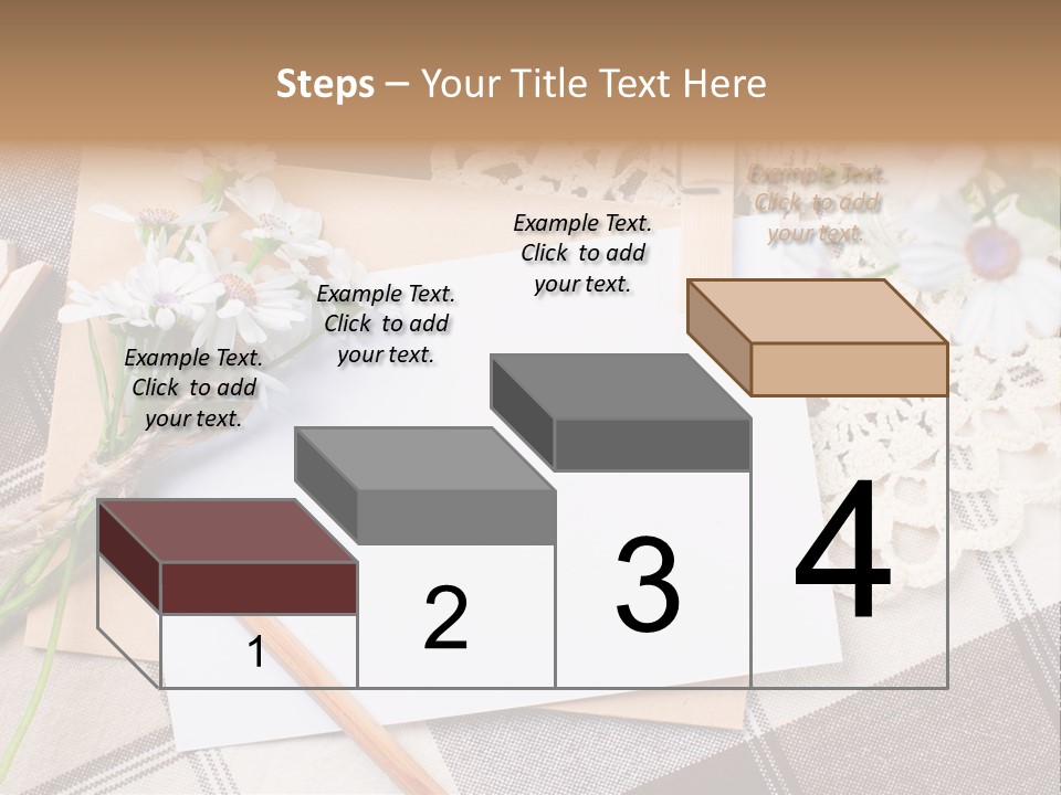 Mail Clothespins Post PowerPoint Template