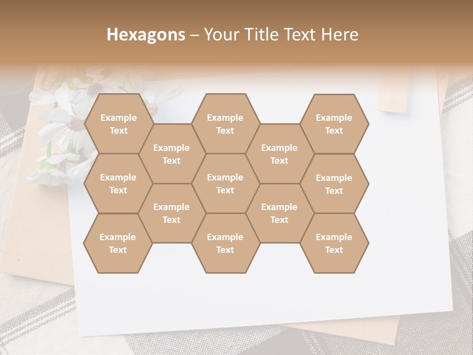Holiday Blank Checkered PowerPoint Template