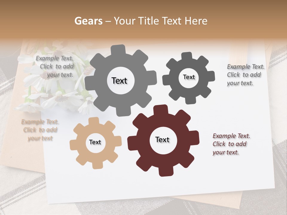 Holiday Blank Checkered PowerPoint Template