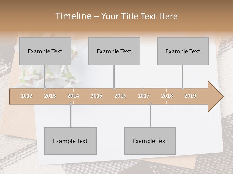 Holiday Blank Checkered PowerPoint Template
