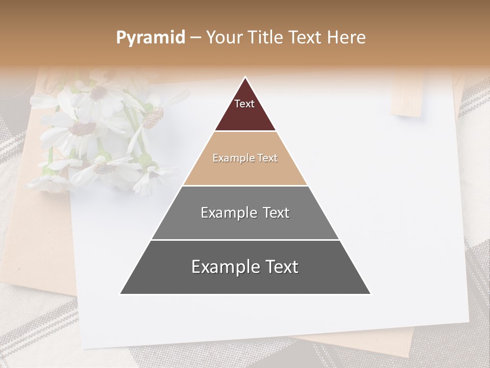 Holiday Blank Checkered PowerPoint Template