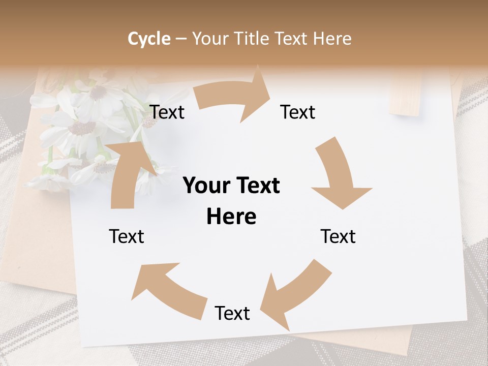 Holiday Blank Checkered PowerPoint Template