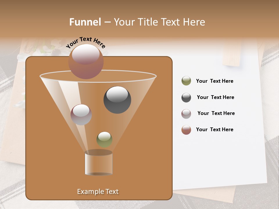 Holiday Blank Checkered PowerPoint Template