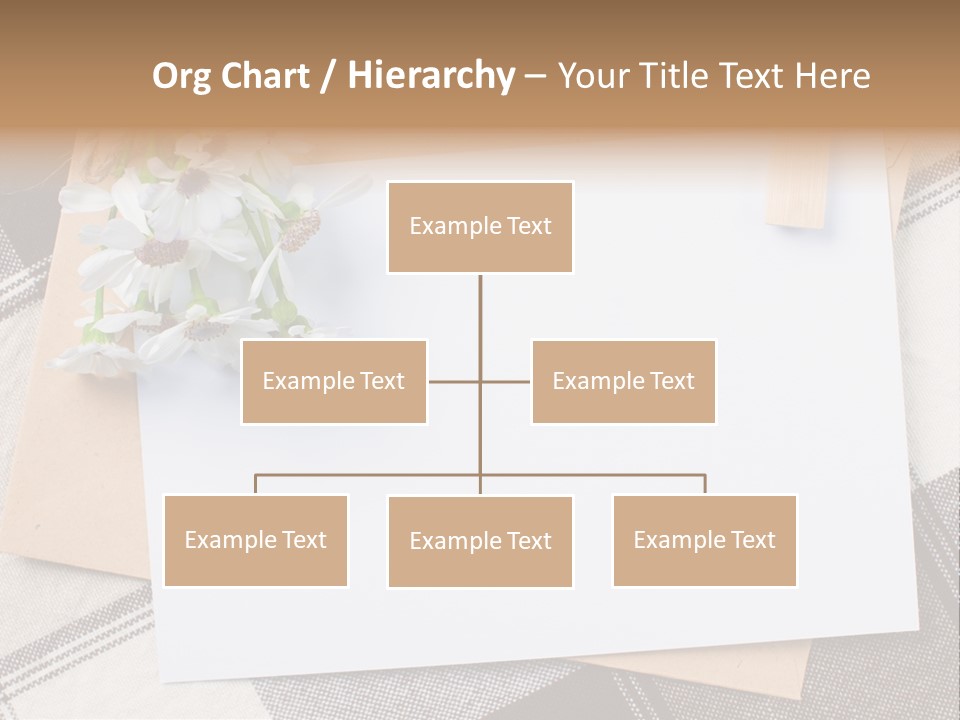 Holiday Blank Checkered PowerPoint Template