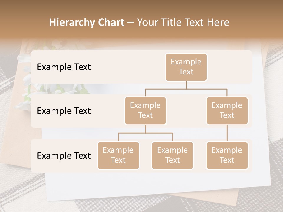 Holiday Blank Checkered PowerPoint Template