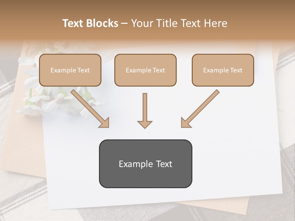 Holiday Blank Checkered PowerPoint Template