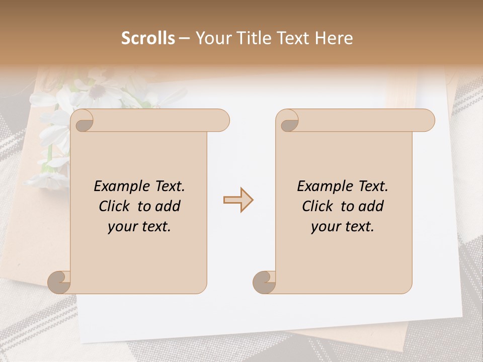 Holiday Blank Checkered PowerPoint Template