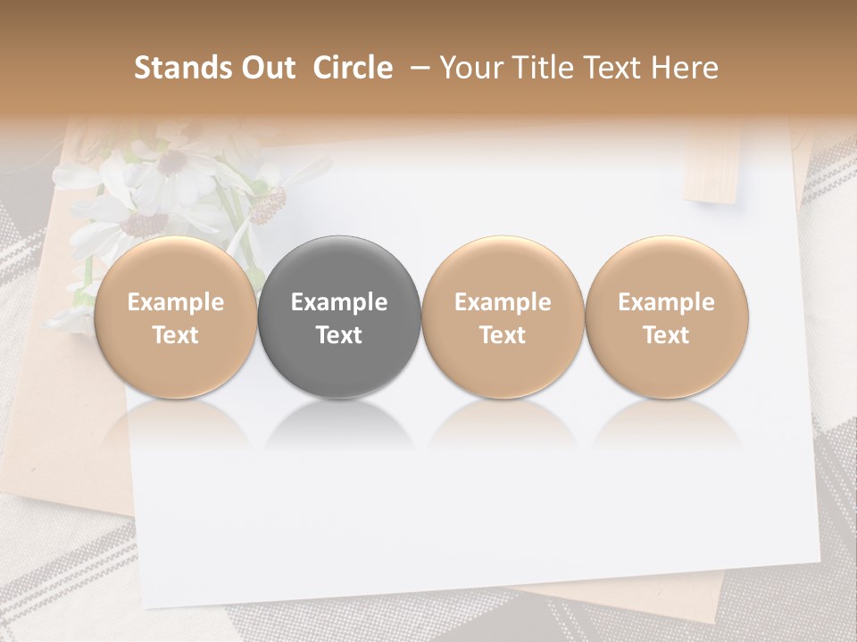 Holiday Blank Checkered PowerPoint Template