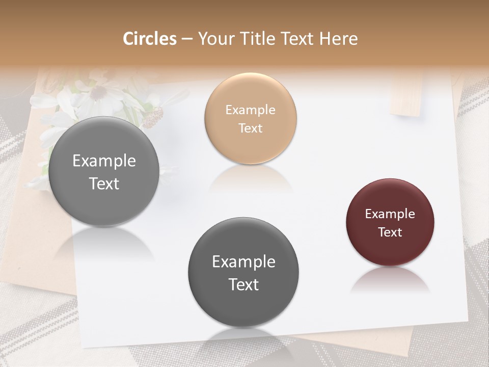 Holiday Blank Checkered PowerPoint Template