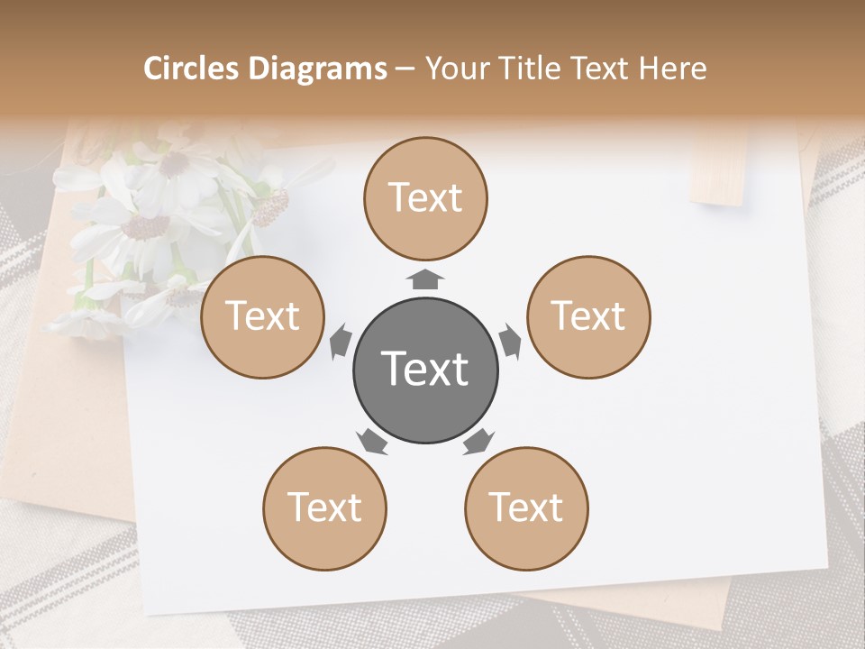 Holiday Blank Checkered PowerPoint Template