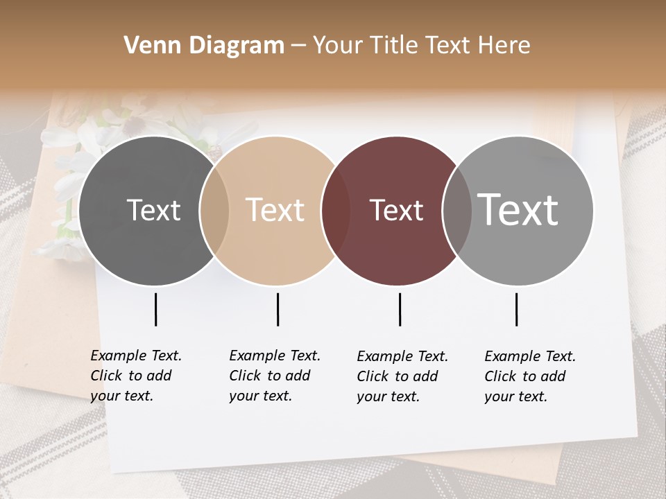 Holiday Blank Checkered PowerPoint Template