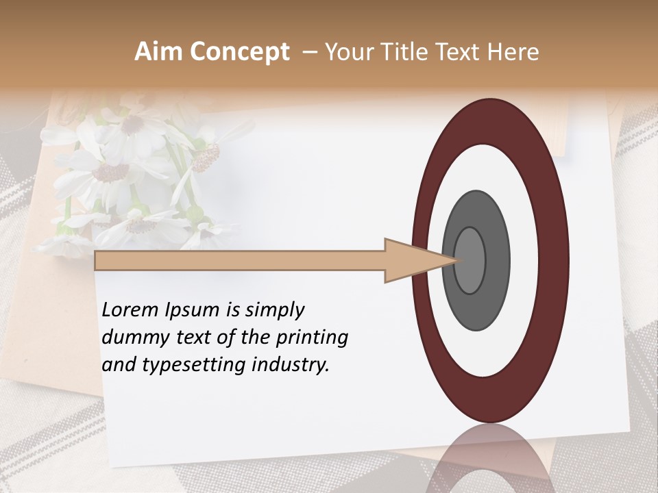 Holiday Blank Checkered PowerPoint Template