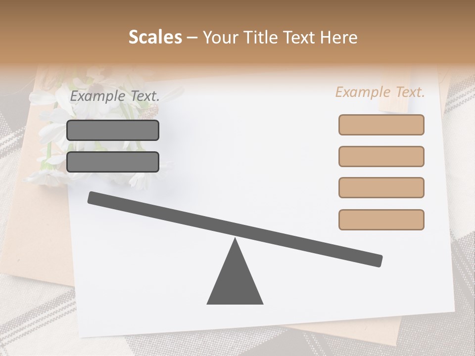 Holiday Blank Checkered PowerPoint Template