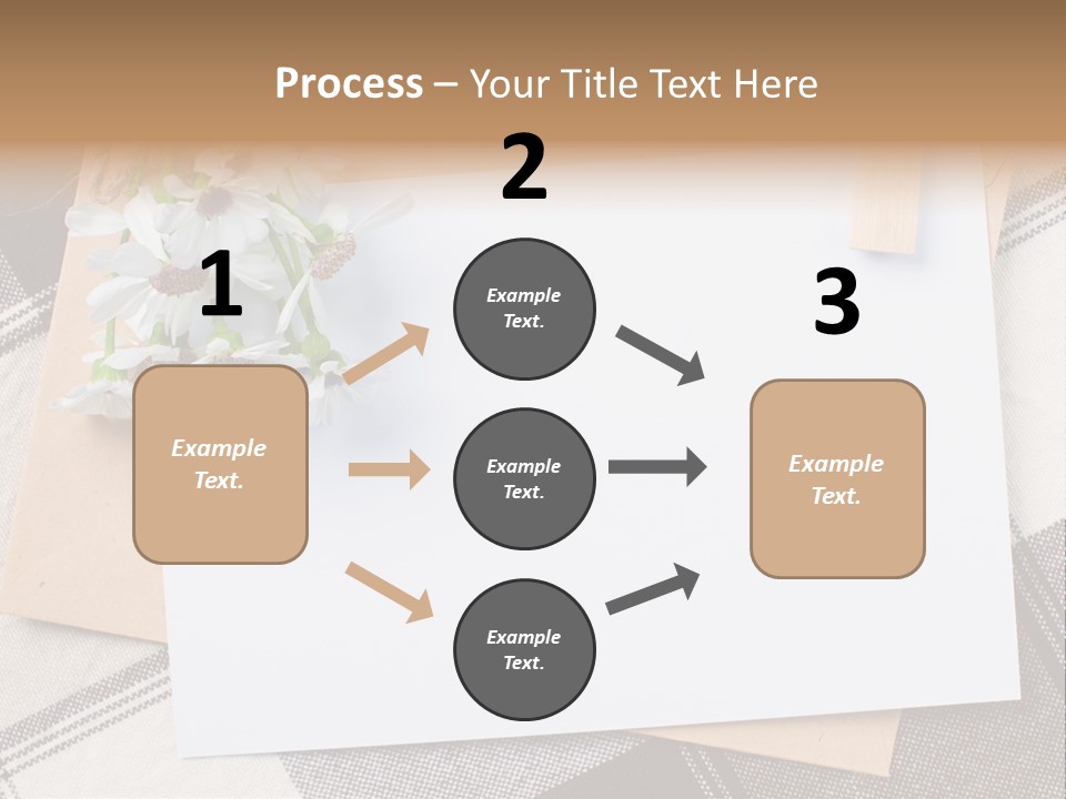 Holiday Blank Checkered PowerPoint Template