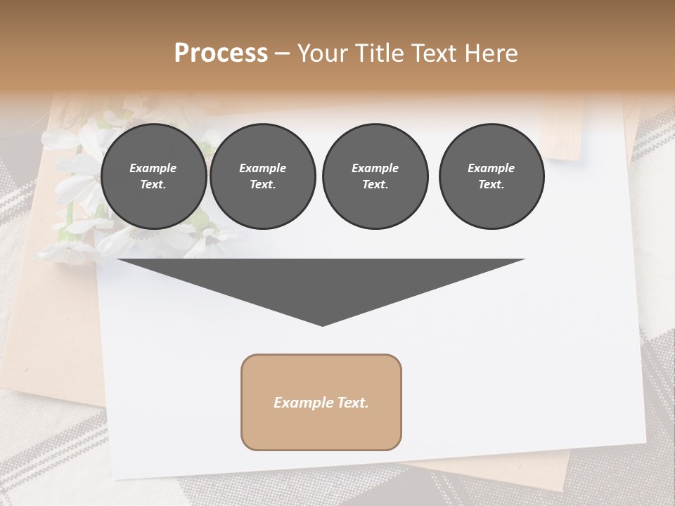 Holiday Blank Checkered PowerPoint Template