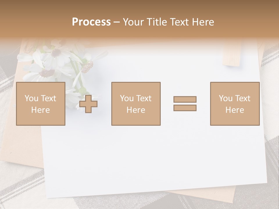 Holiday Blank Checkered PowerPoint Template