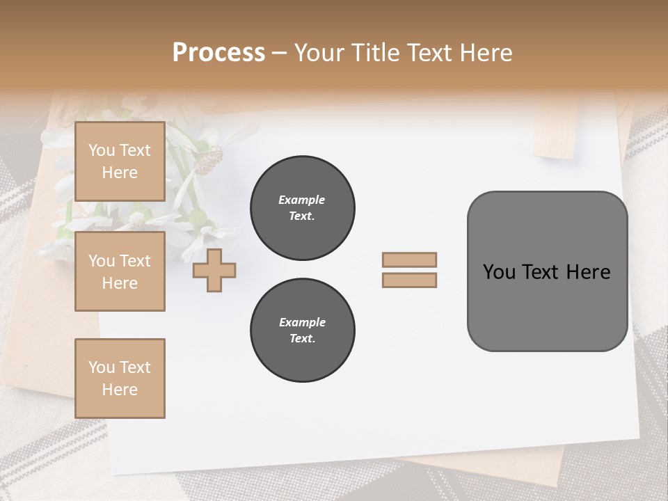 Holiday Blank Checkered PowerPoint Template
