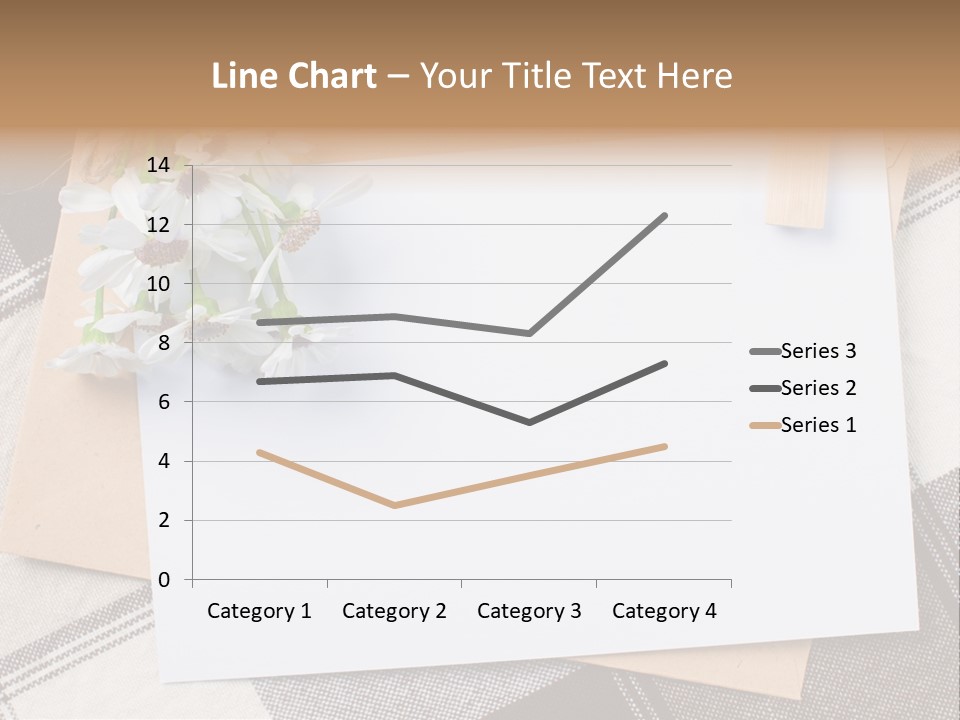 Holiday Blank Checkered PowerPoint Template
