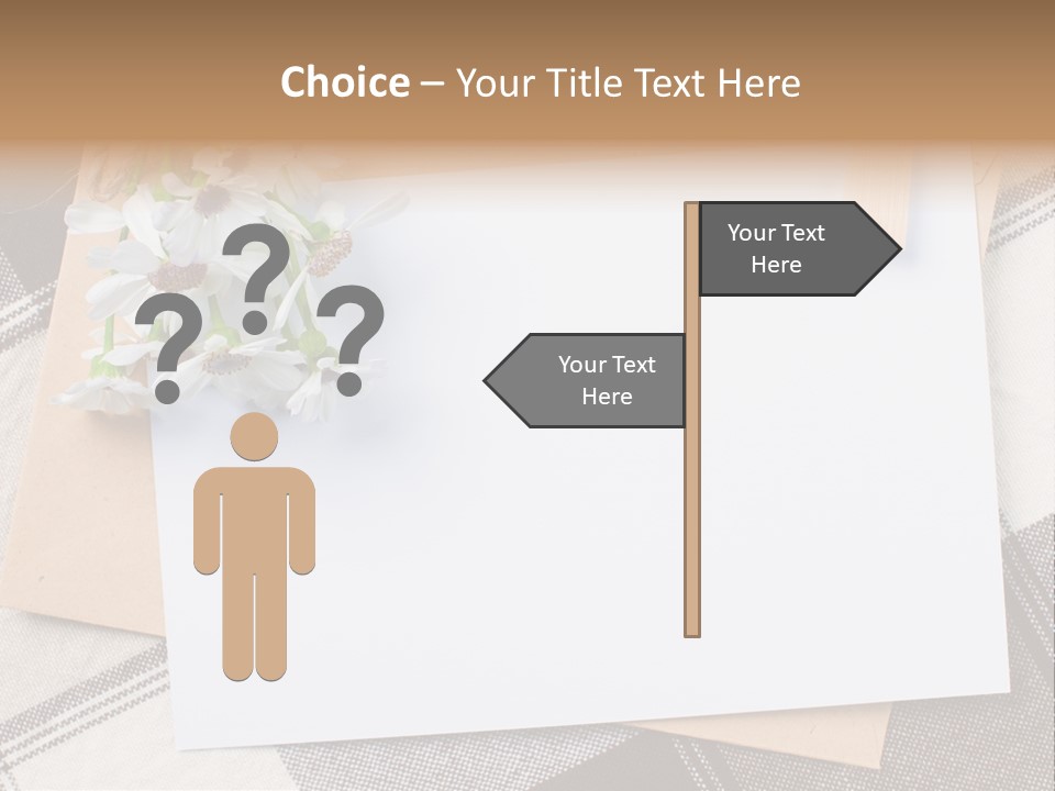 Holiday Blank Checkered PowerPoint Template