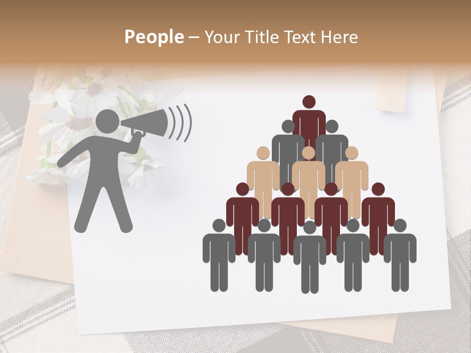 Holiday Blank Checkered PowerPoint Template