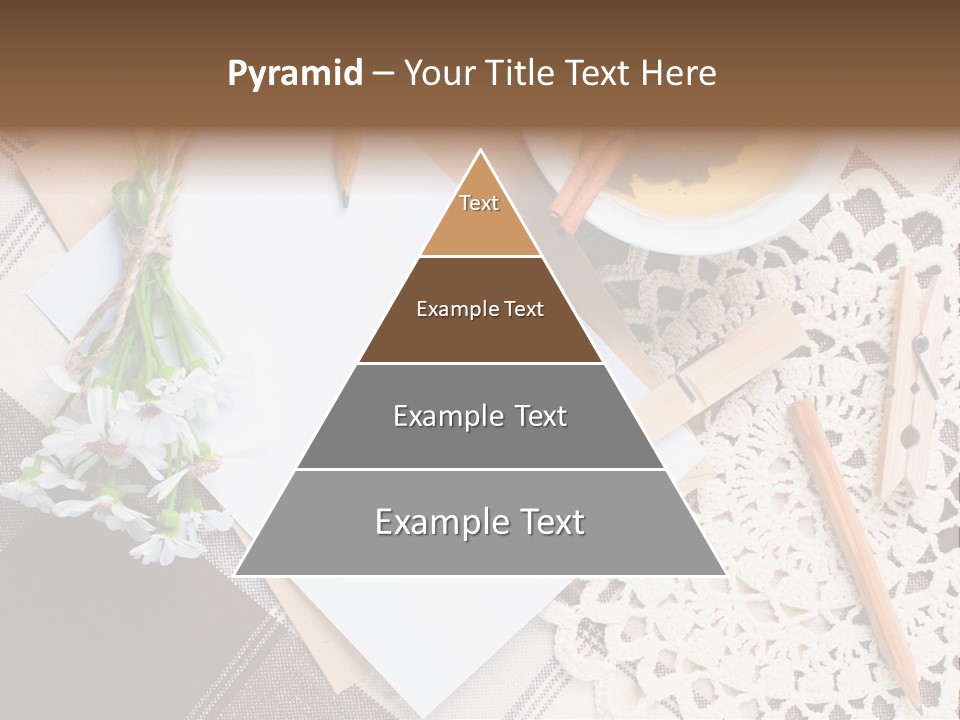 Beige Flowers Holiday PowerPoint Template