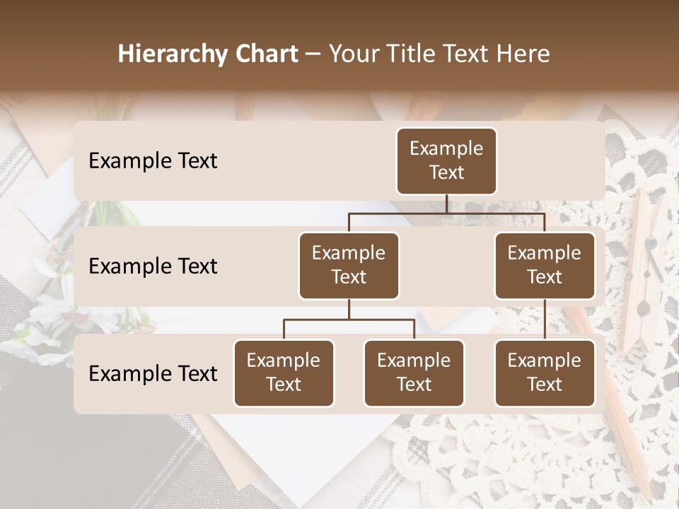 Beige Flowers Holiday PowerPoint Template