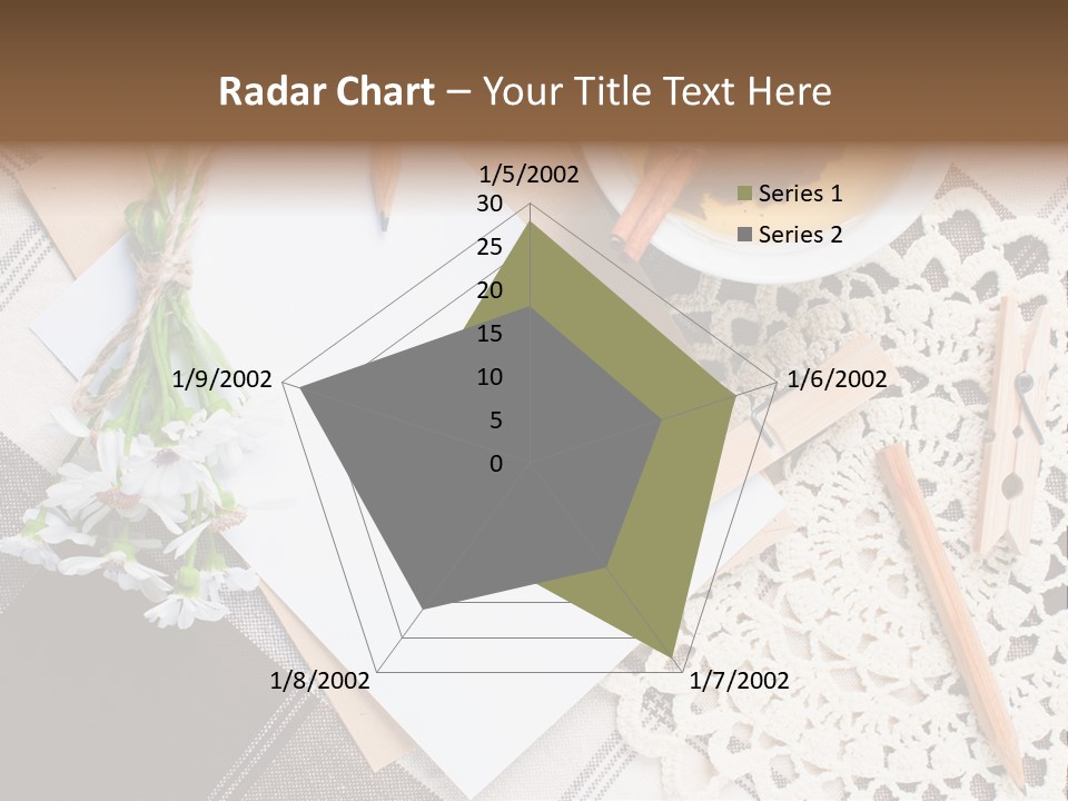 Beige Flowers Holiday PowerPoint Template