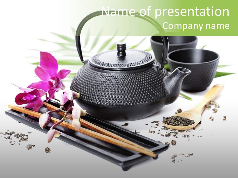 Lifestyle Herbal Natural PowerPoint Template