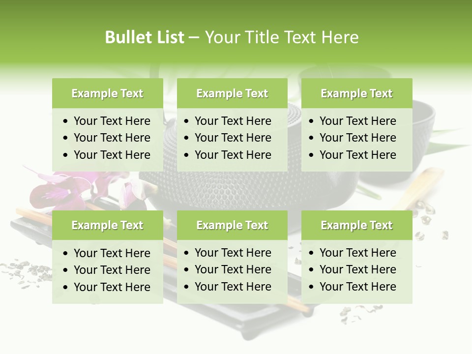 Lifestyle Herbal Natural PowerPoint Template