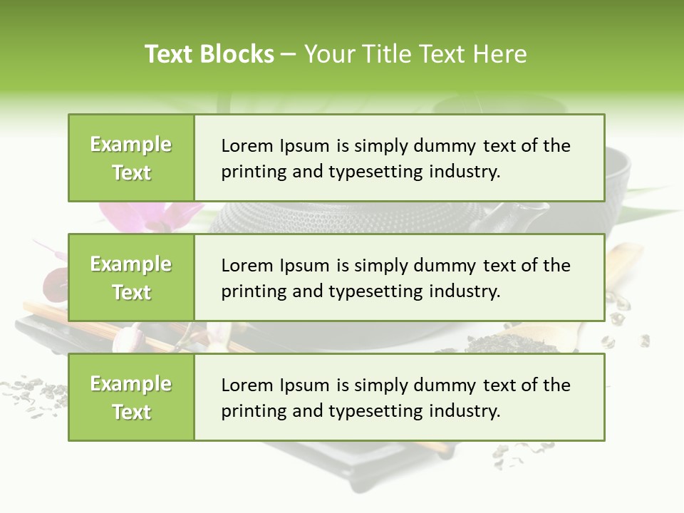 Lifestyle Herbal Natural PowerPoint Template