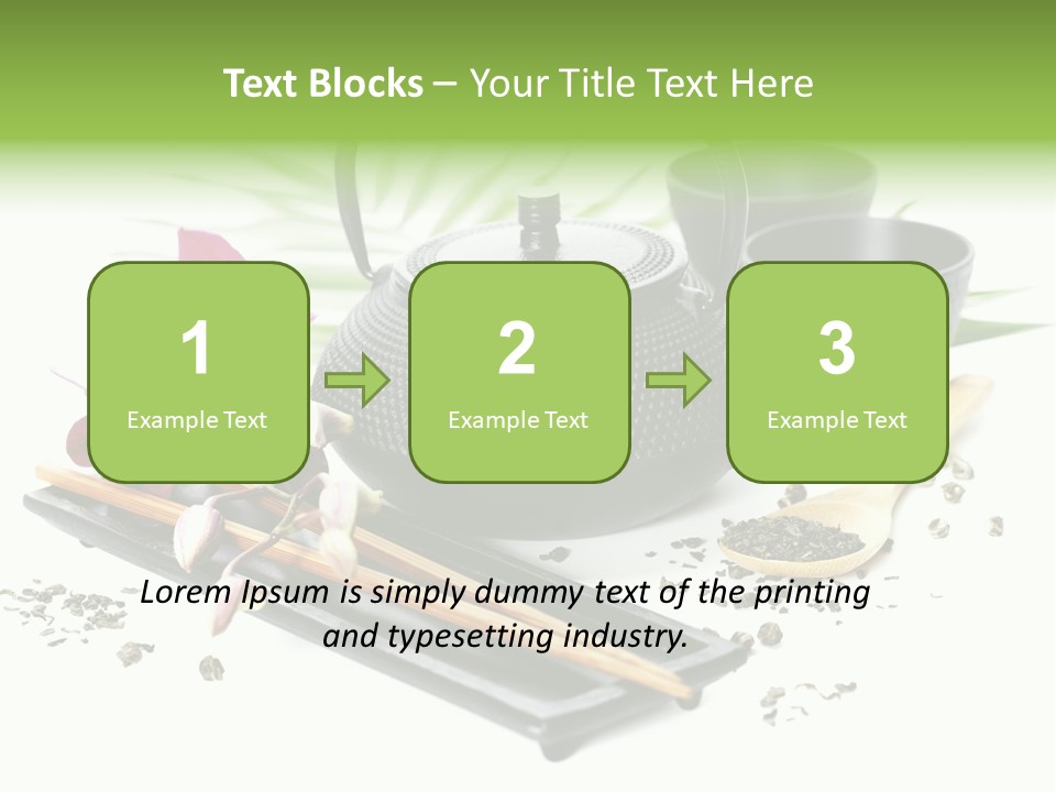 Lifestyle Herbal Natural PowerPoint Template