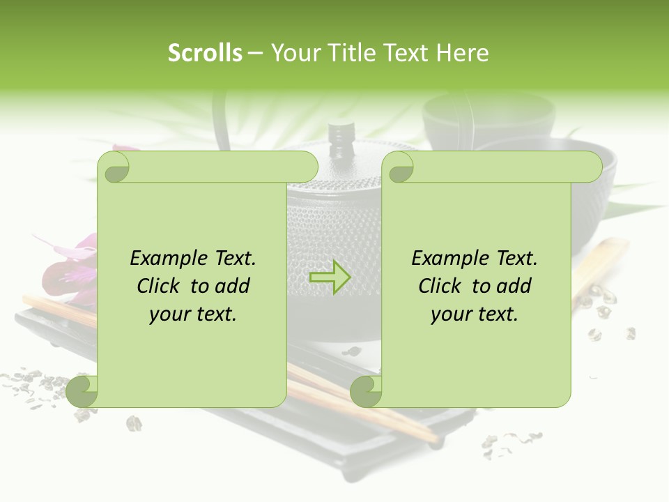 Lifestyle Herbal Natural PowerPoint Template