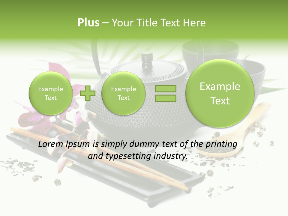 Lifestyle Herbal Natural PowerPoint Template