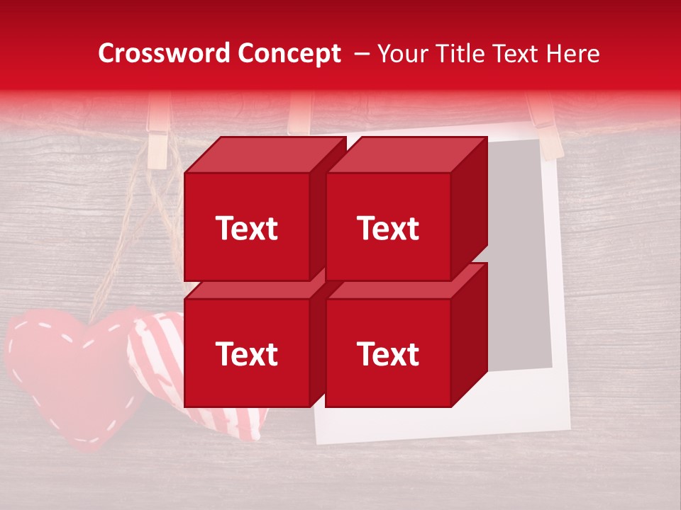 Wood Copy Love PowerPoint Template